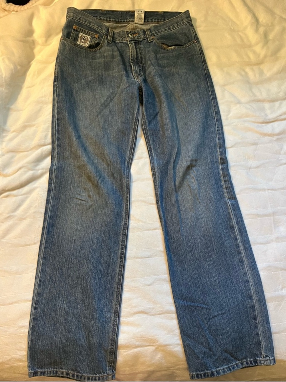 Cinch Men’s Medium Blue Straight Denim Jeans